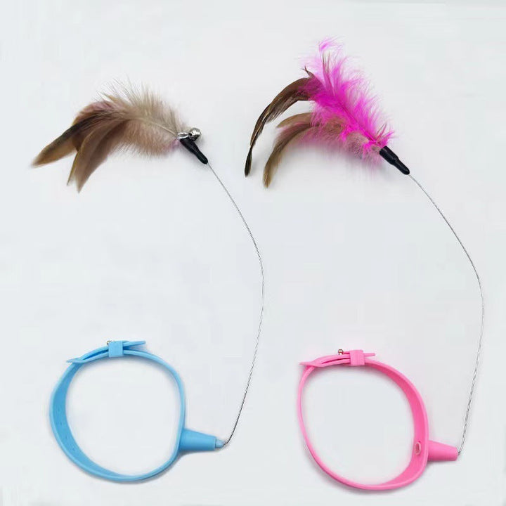 Why Your Cat Deserves the Best: Introducing the Cat Feather Collar Toys With Bell