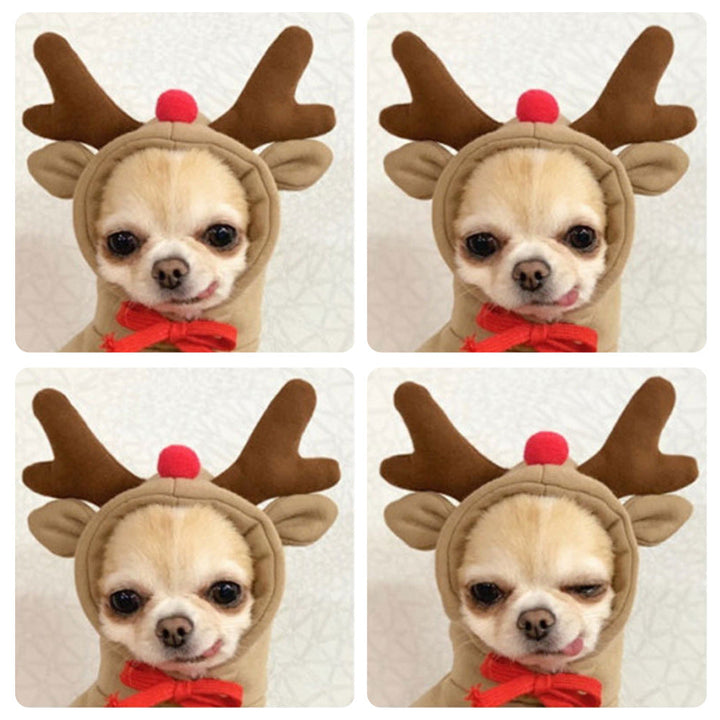 Hooded Sweater Apricot Elk Pet Clothes