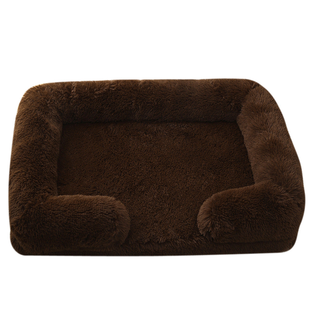 Discover the Comfort: Plush Round Pet Bed for Your Furry Friend