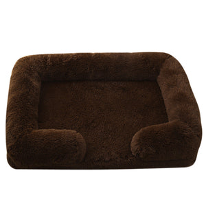 Discover the Comfort: Plush Round Pet Bed for Your Furry Friend