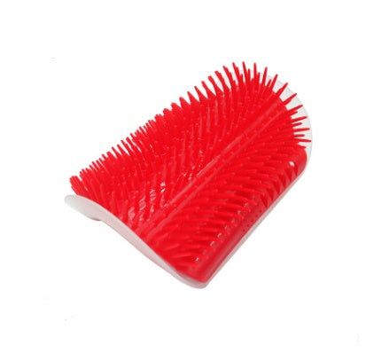Cat Self-Grooming Brush Rubbing Device