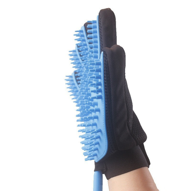 Dog Gloves Spray Bath Massage Brush