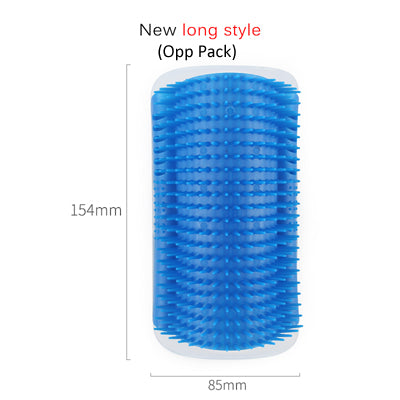 Cat Self-Grooming Brush Rubbing Device