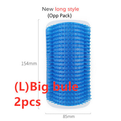 Cat Self-Grooming Brush Rubbing Device