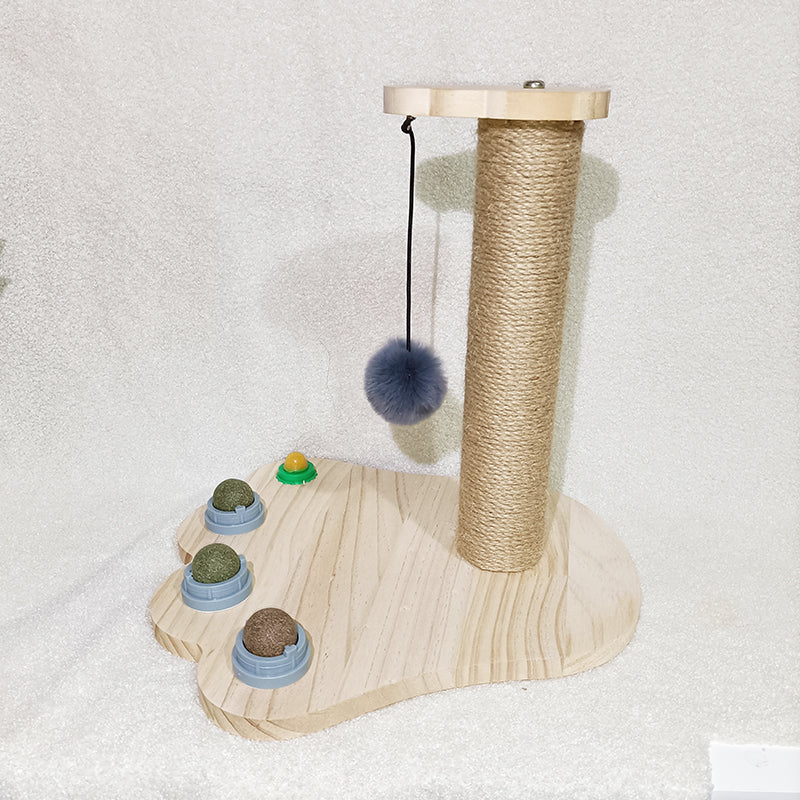 Cat Toys From Solid Wood Bite-resistant