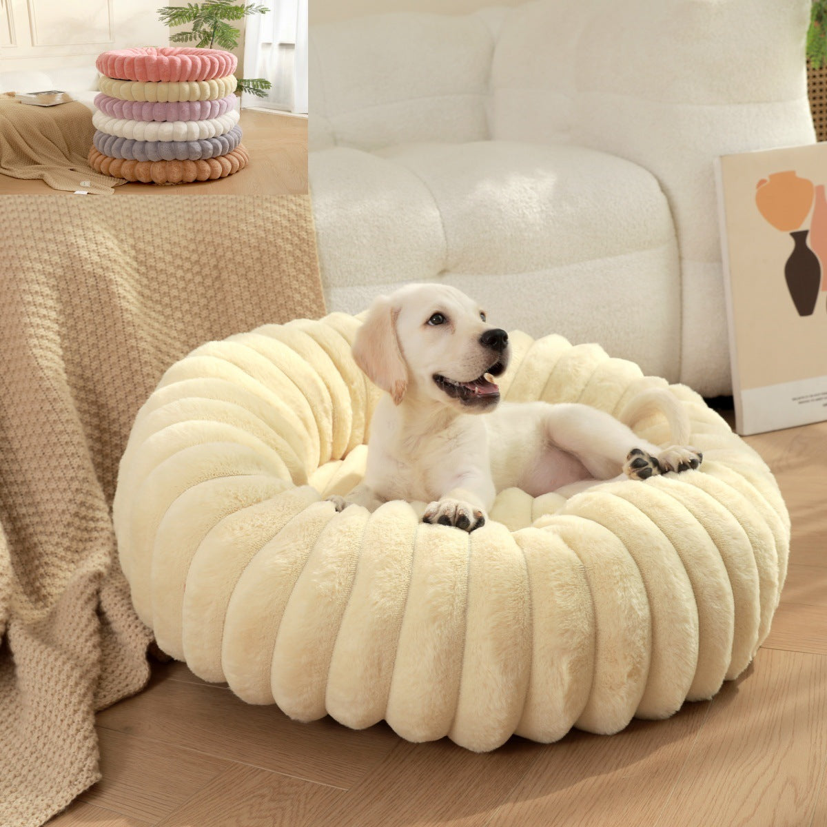 Cat Nest Warm Winter Dog Bed Kennel