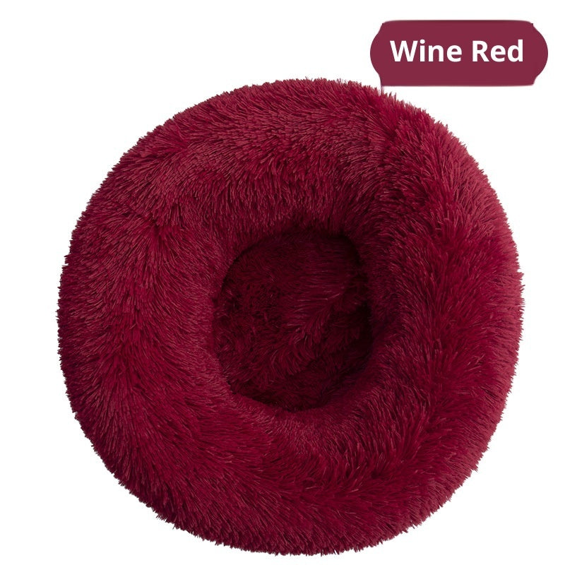 Cat Bed Dog Bed Plush Winter Warm