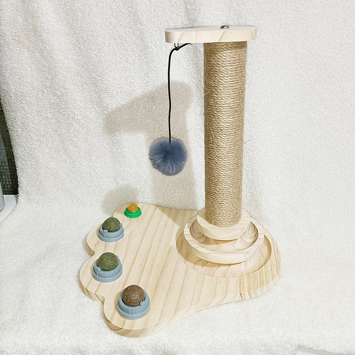 Cat Toys From Solid Wood Bite-resistant