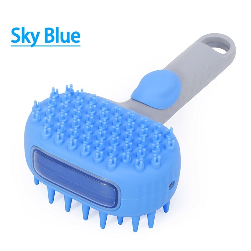 Pet Shower Brush Dog Bath Float Hair