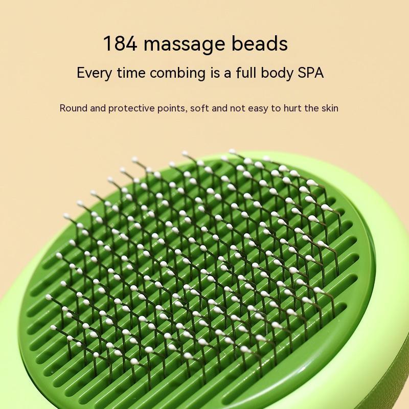 Avocado Shaped Dog Grooming Tool