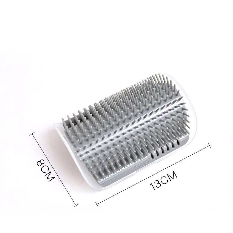 Cat Self-Grooming Brush Rubbing Device