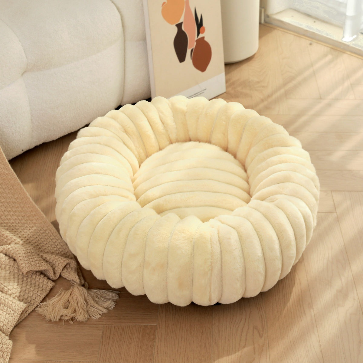 Cat Nest Warm Winter Dog Bed Kennel