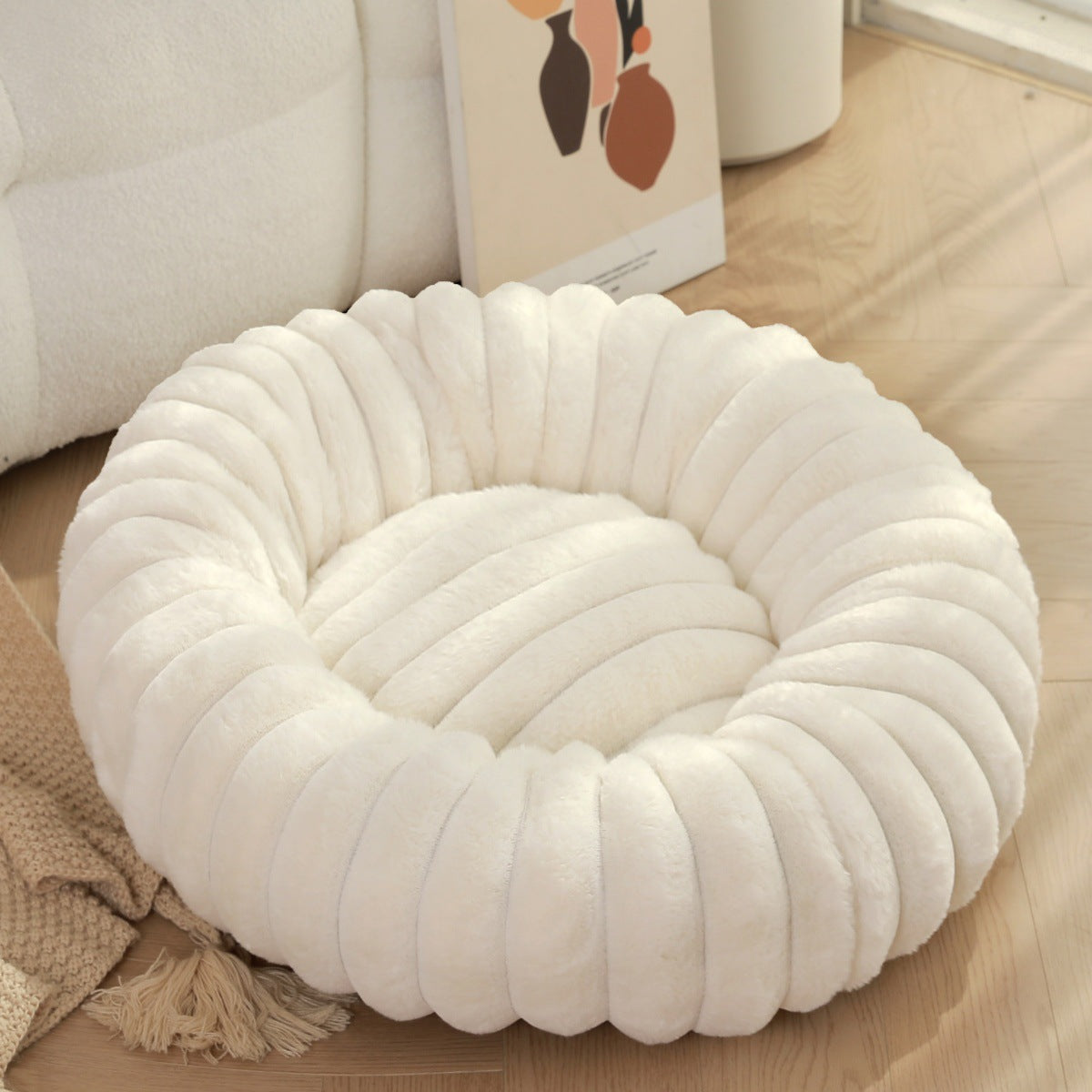 Cat Nest Warm Winter Dog Bed Kennel