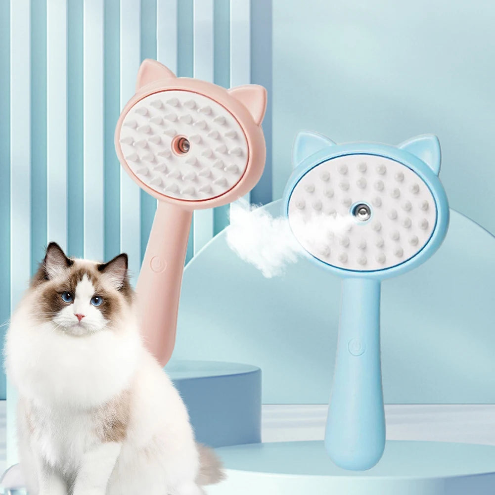 Hair Cleaning Brush With Mist