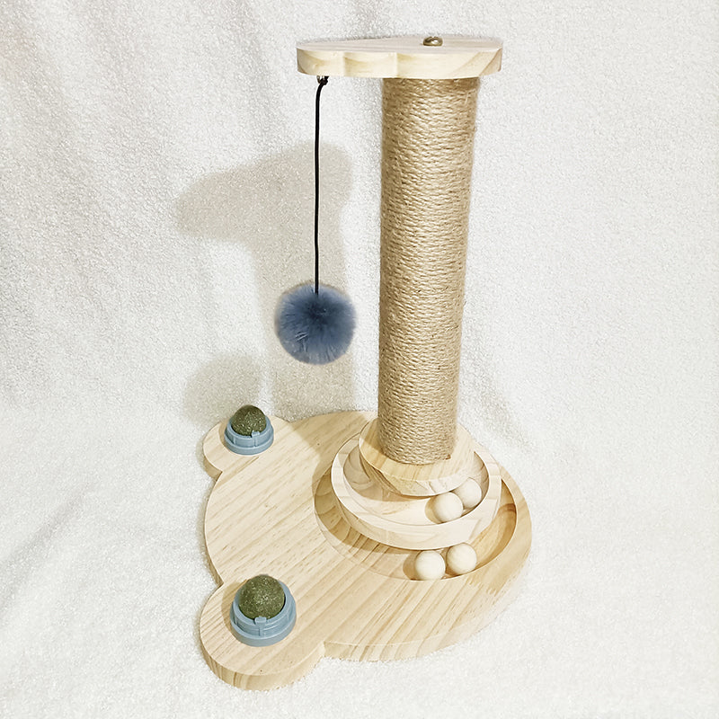 Cat Toys From Solid Wood Bite-resistant
