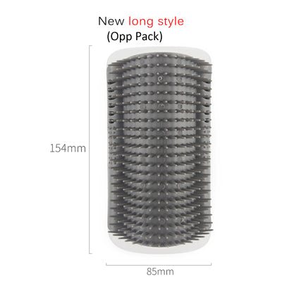 Cat Self-Grooming Brush Rubbing Device