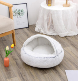 2 In 1 Dog And Cat Bed Pet Winter Bed