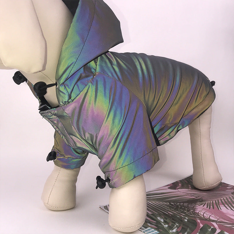 Pet Reflective Cotton Jacket Rash Coat