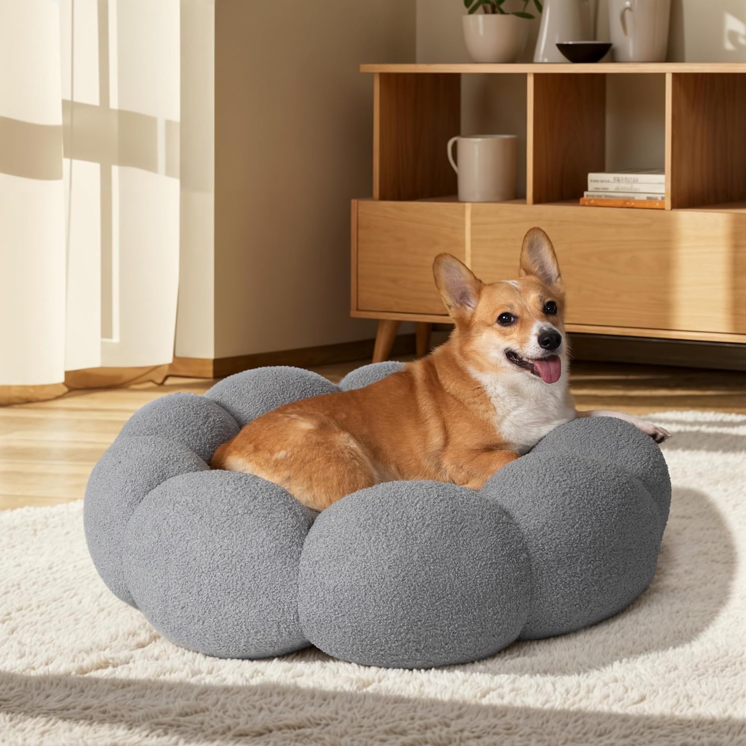 Cat Beds For Indoor Cats Fluffy Flower
