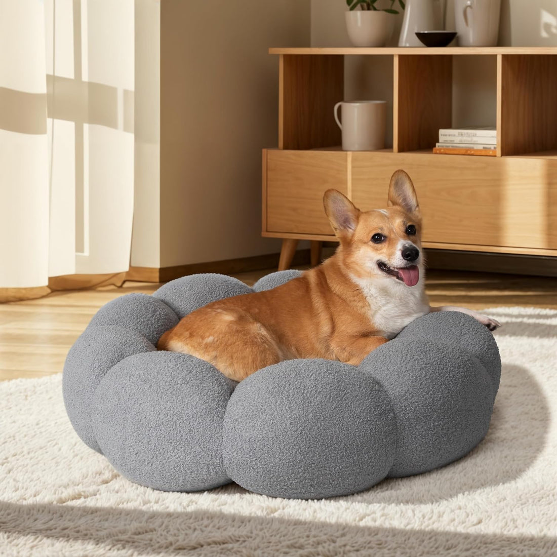 Cat Beds For Indoor Cats Fluffy Flower