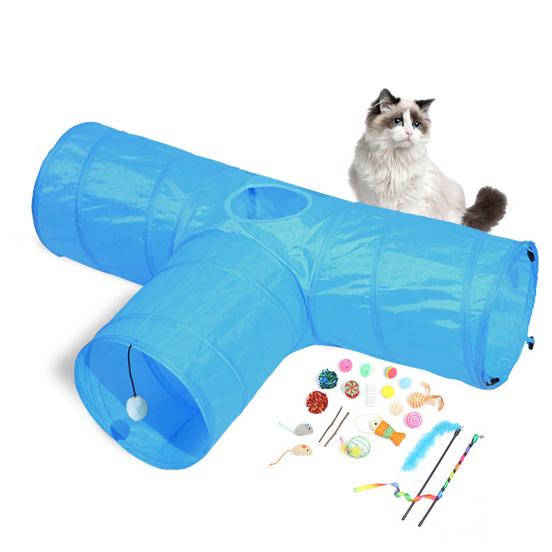 Cat Tunnel Foldable Pet Climbing Toys