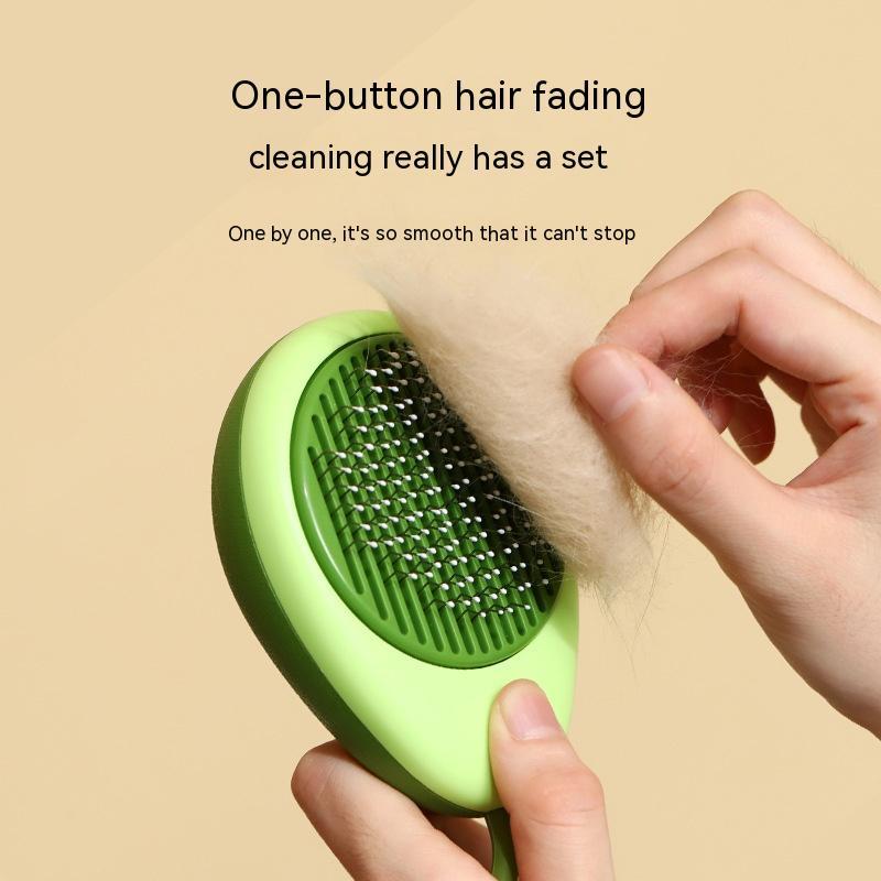 Avocado Shaped Dog Grooming Tool