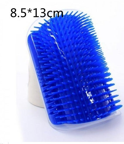 Cat Self-Grooming Brush Rubbing Device
