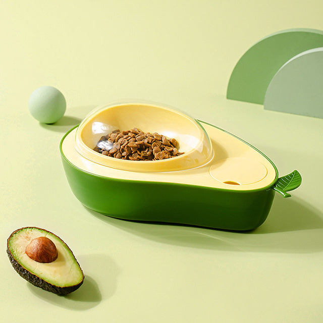 Avocado Shape Slow Food Feeding Bowl