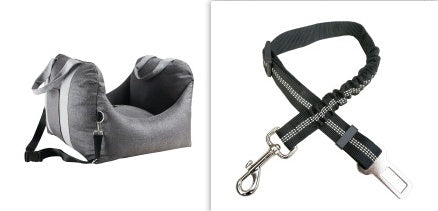 Pet Dog Car Carrier Seat Waterproof Basket