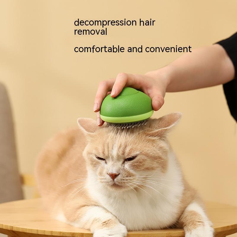 Avocado Shaped Dog Grooming Tool