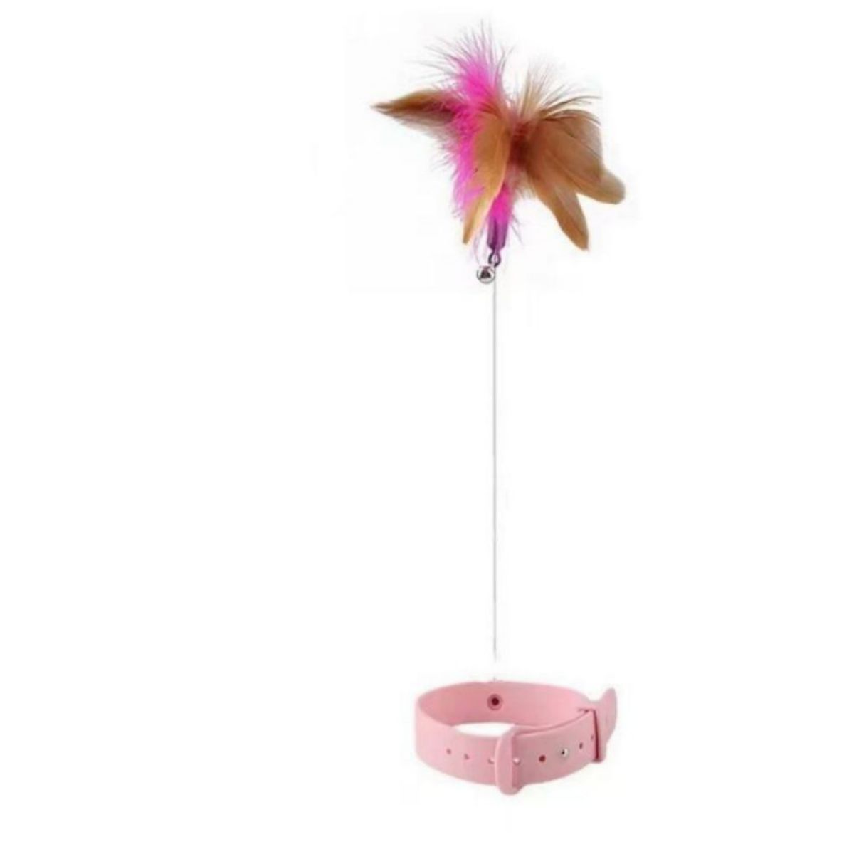 Cat Feather Collar Toys With Bell