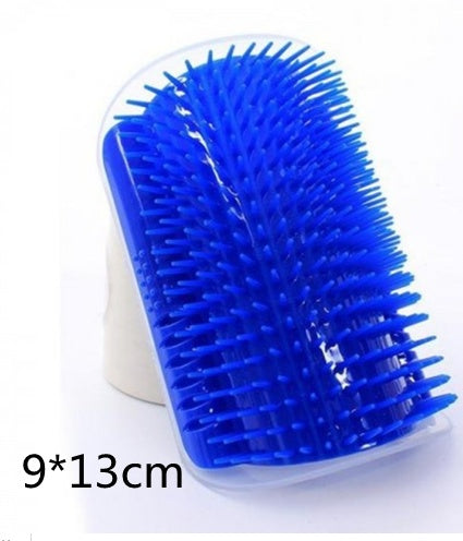 Cat Self-Grooming Brush Rubbing Device