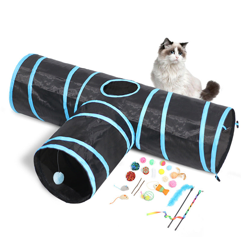 Cat Tunnel Foldable Pet Climbing Toys