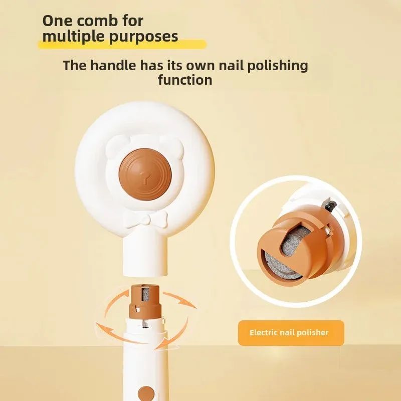 Two-In-One Pet Nail Trimmer and comb