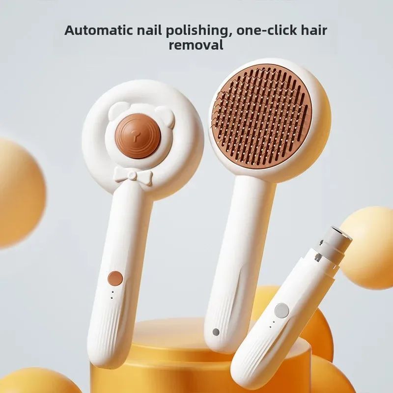 Two-In-One Pet Nail Trimmer and comb